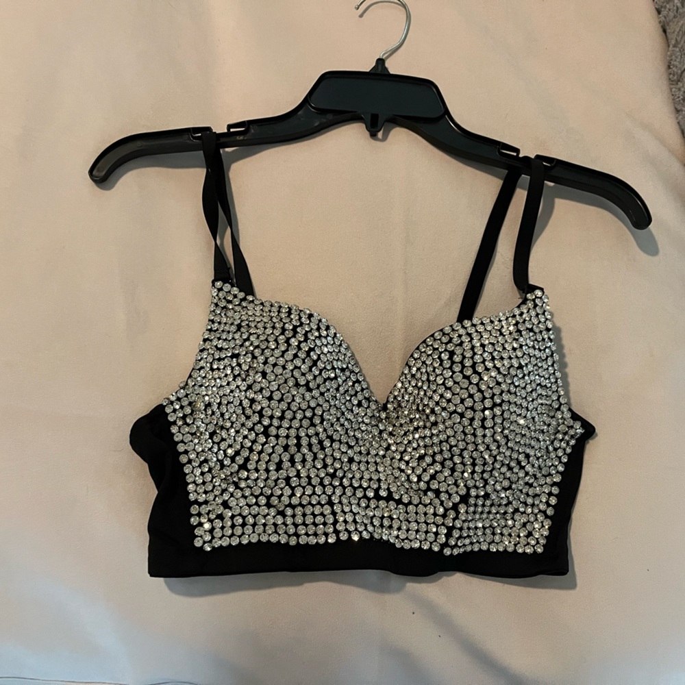 Rhinestone top
